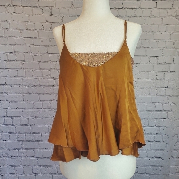 FREE People Turn It On Camisole Amber sz. XS NWT - Picture 5 of 8